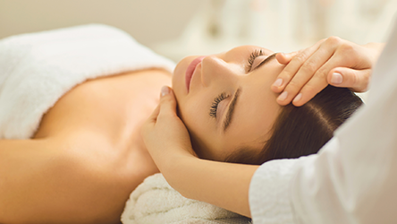 Salon de massage de la maison d'hote