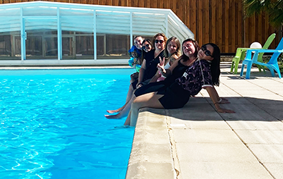 Piscine exterieur sécurisé 