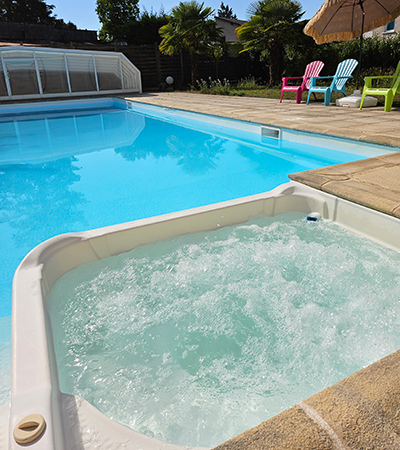 Piscine exterieur sécurisé 